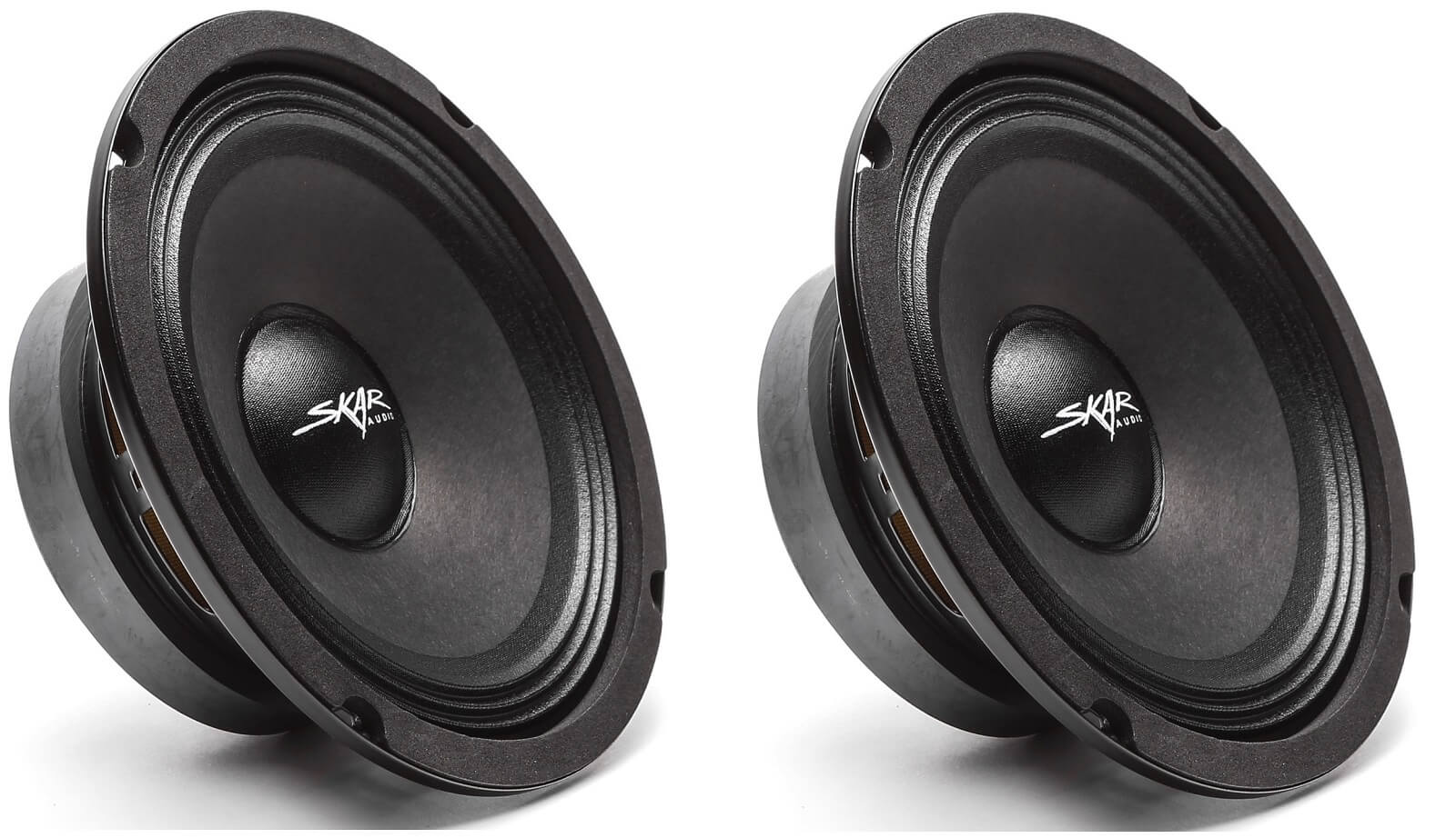 2) NEW SKAR AUDIO FSX65-8 6.5-INCH 8 OHM 300W MAX CAR PRO